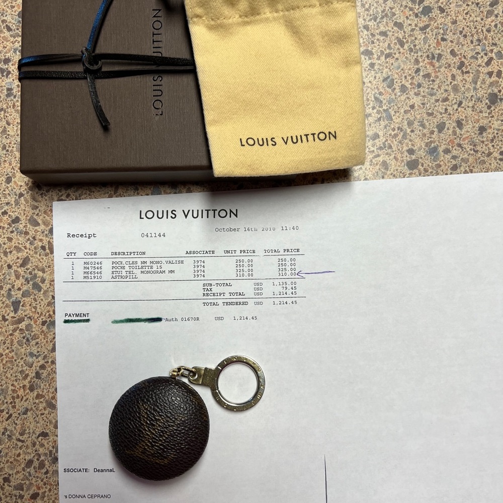 LV key chain